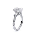 Renaissance-991EM15-14K White Gold Emerald