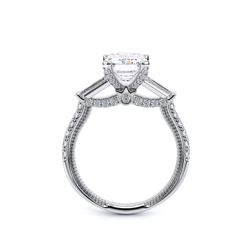 Verragio Emerald Engagement Ring