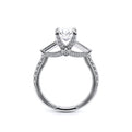 Renaissance-991OV15-18K White Gold Oval