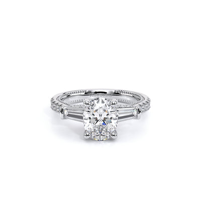 Renaissance-991OV15-18K White Gold Oval