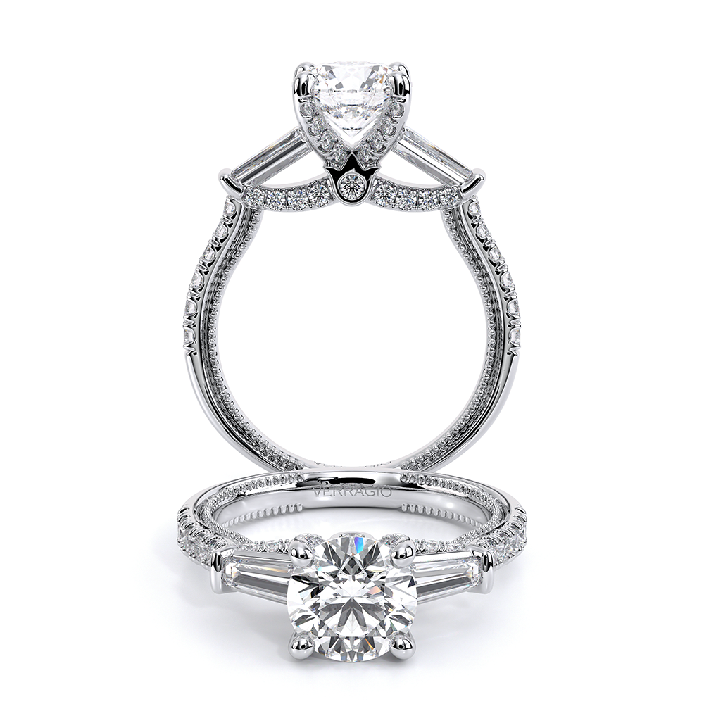Verragio Round Engagement Ring
