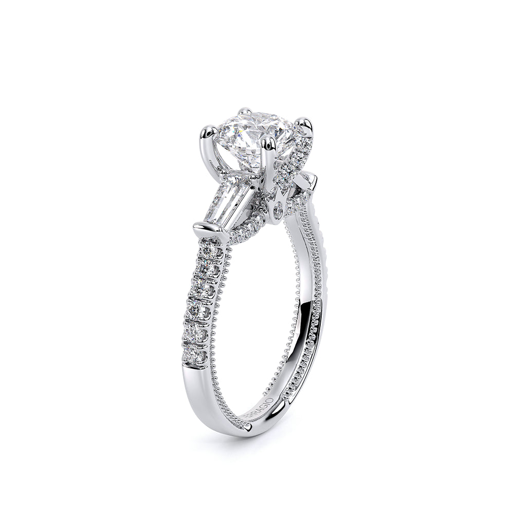Renaissance-991R15-18K White Gold Round