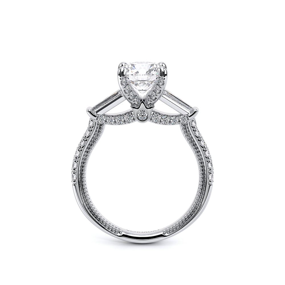 Renaissance-991R15-18K White Gold Round