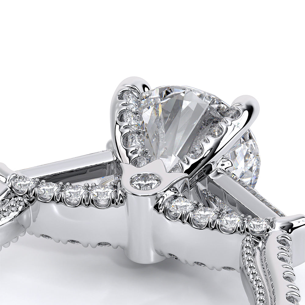 Renaissance-991R15-14K White Gold Round