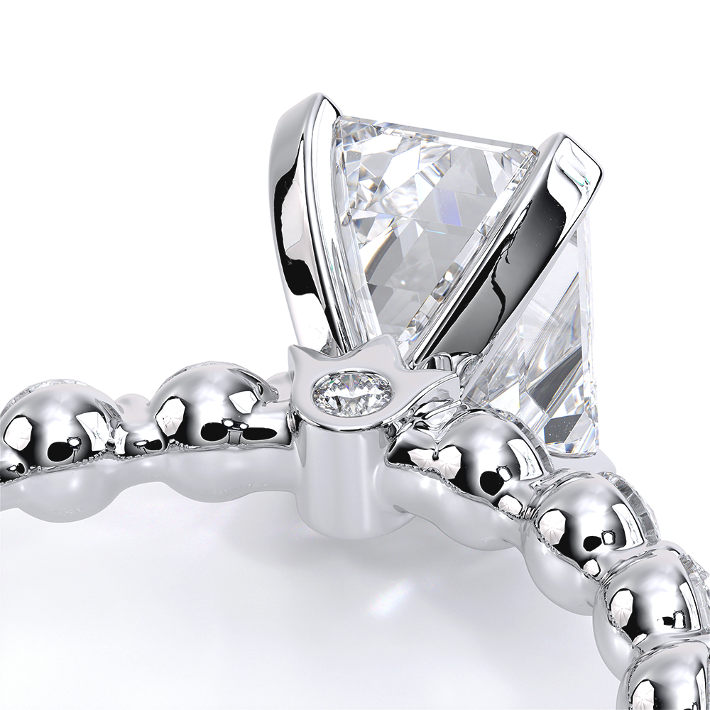 Verragio Pave Emerald Engagement Ring