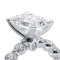 Renaissance-989EM25-14K White Gold Emerald