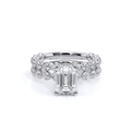 Verragio Pave Emerald Engagement Ring