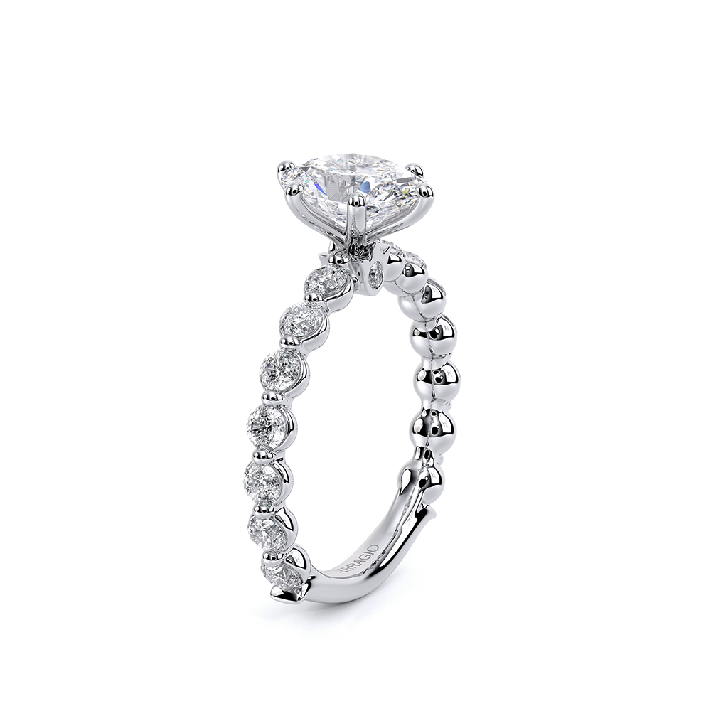 Verragio Pave Oval Engagement Ring