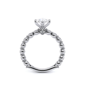 Verragio Pave Oval Engagement Ring