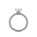 Renaissance-989OV25-14K White Gold Oval