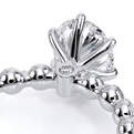 Verragio Pave Oval Engagement Ring