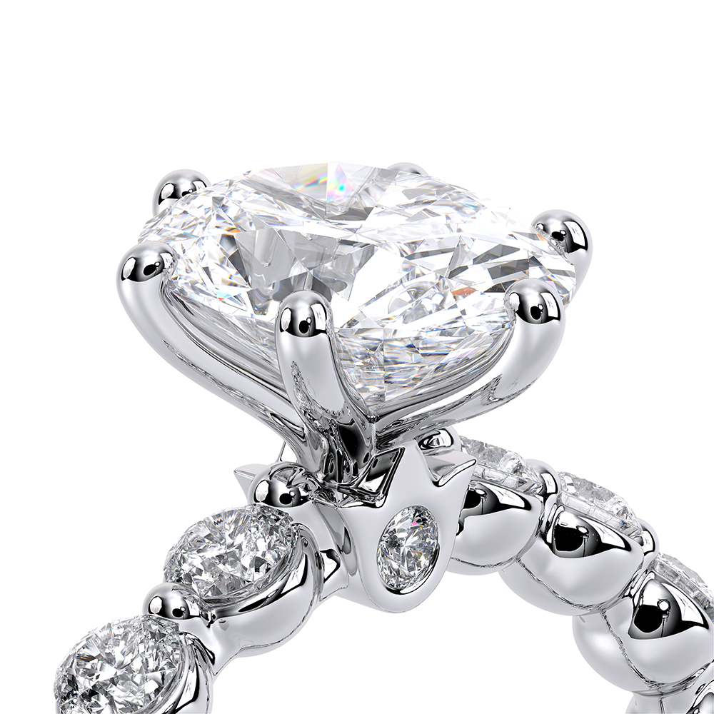 Verragio Pave Oval Engagement Ring