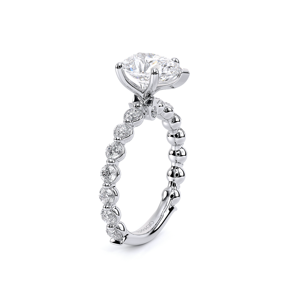 Verragio Pave Pear Engagement Ring