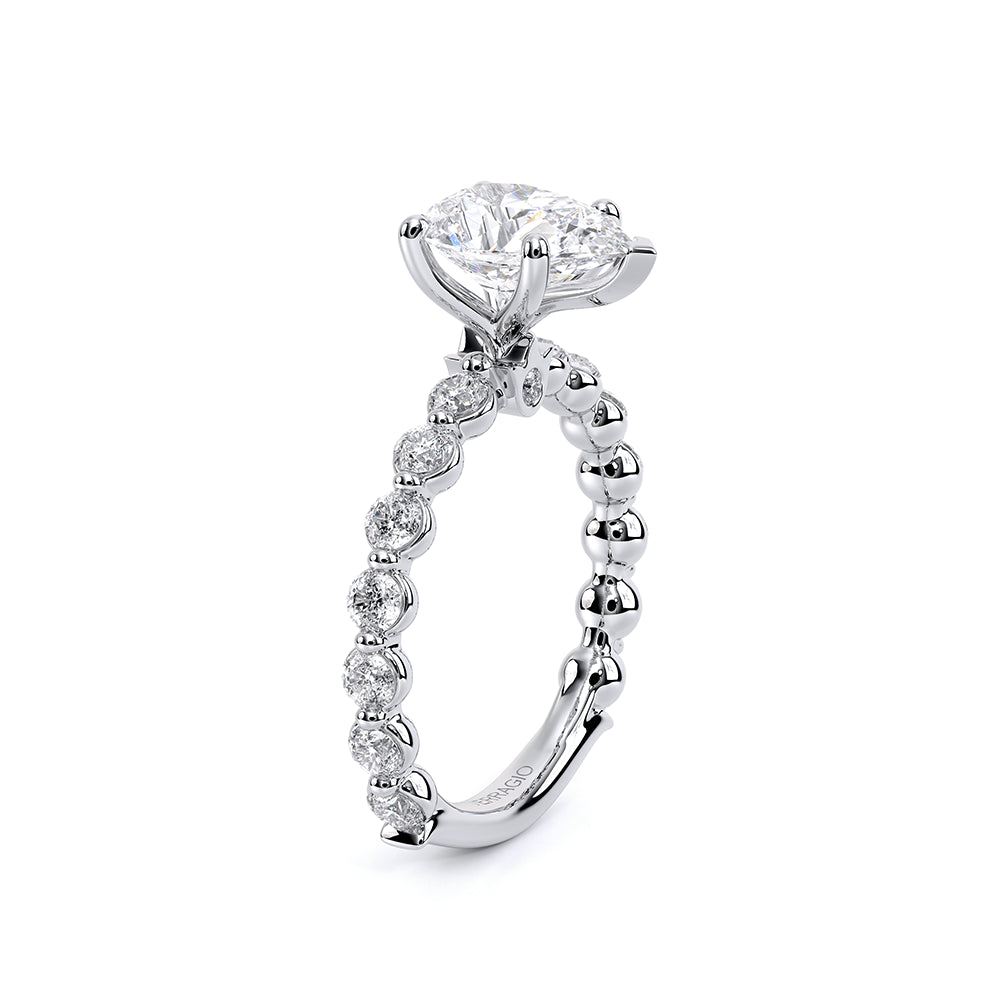 Renaissance-989PS25-14K White Gold Pear