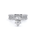 Verragio Pave Pear Engagement Ring