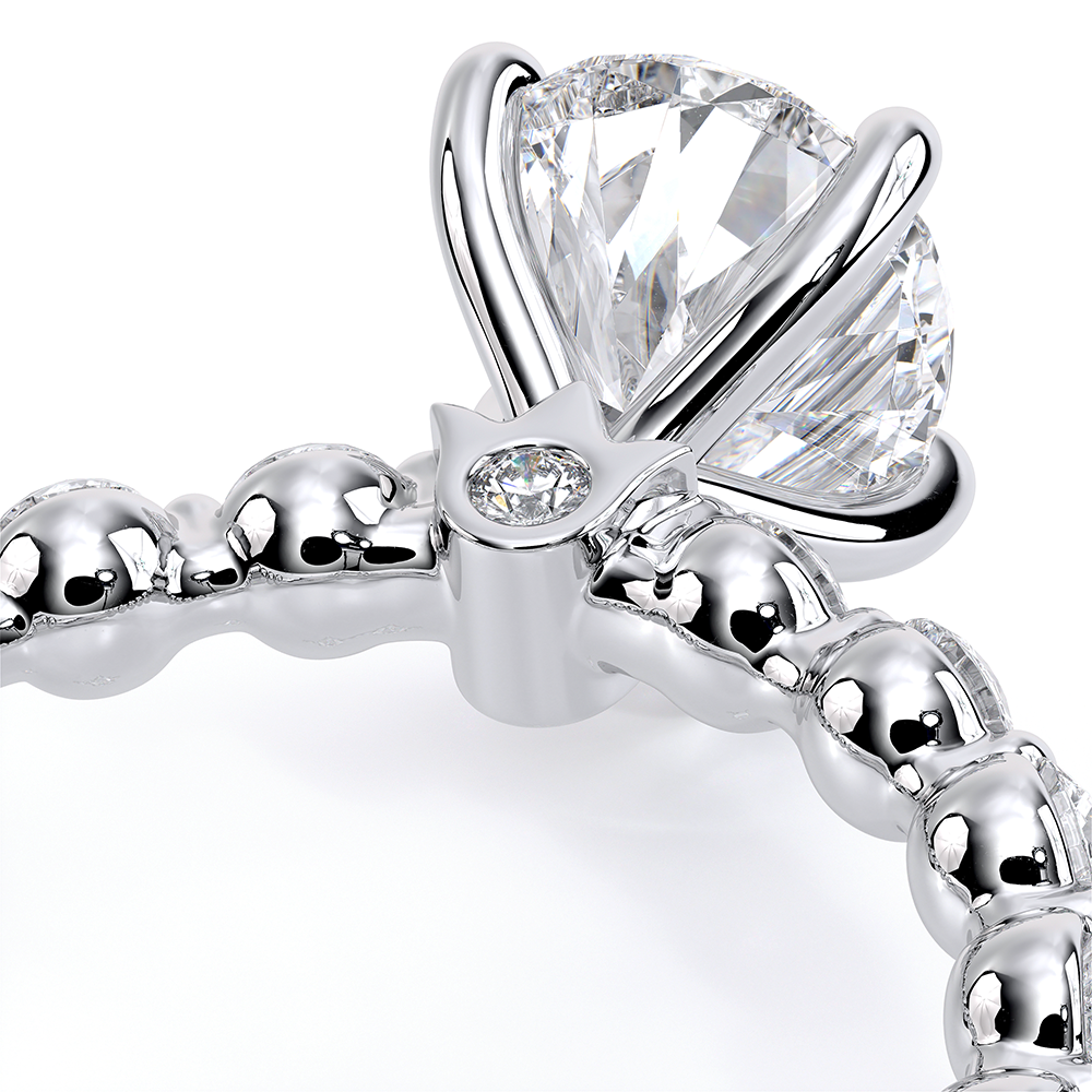 Verragio Pave Pear Engagement Ring