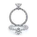 Verragio Pave Round Engagement Ring