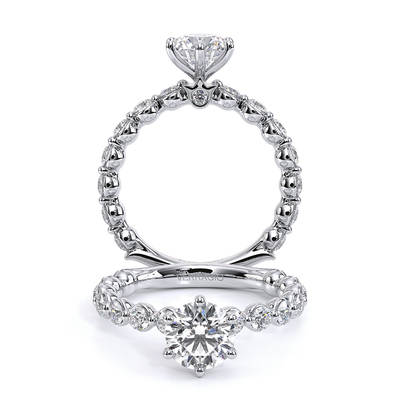 Verragio Pave Round Engagement Ring