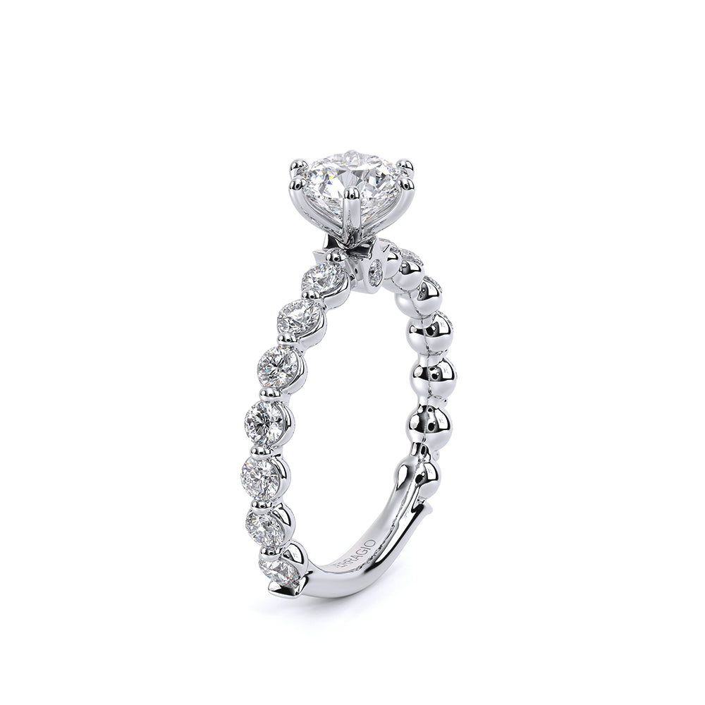 Renaissance-989R25-14K White Gold Round