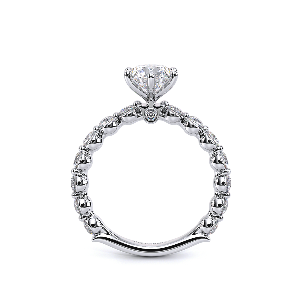 Verragio Pave Round Engagement Ring