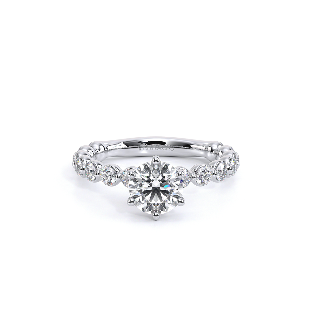 Verragio Pave Round Engagement Ring