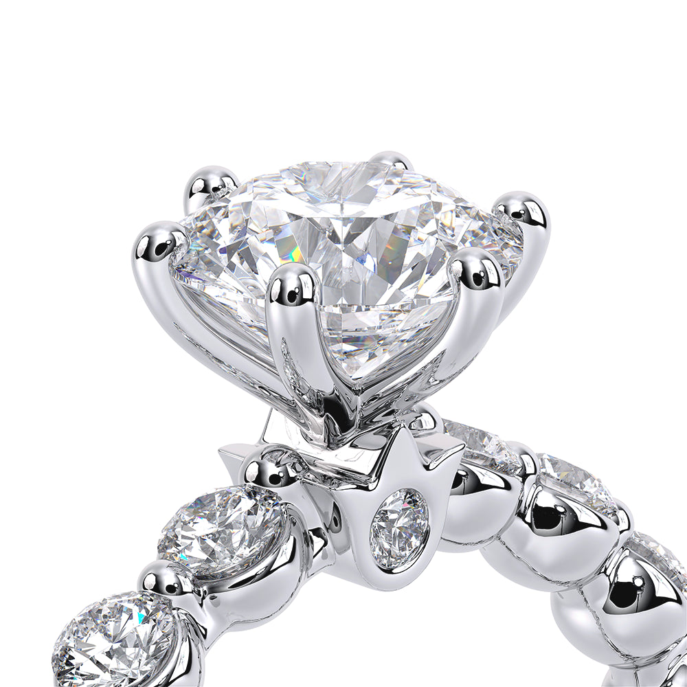 Renaissance-989R25-14K White Gold Round