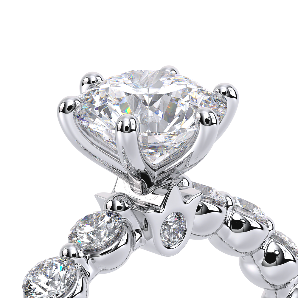 Verragio Pave Round Engagement Ring