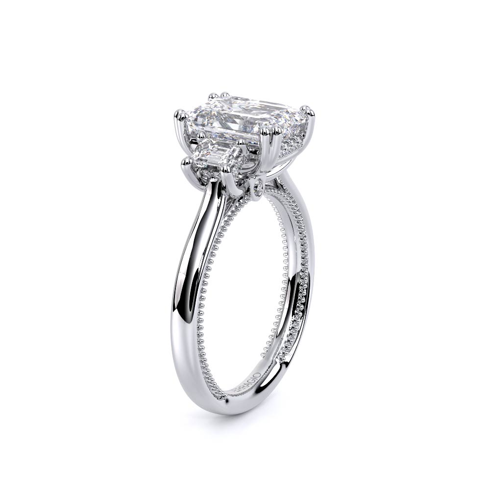 Verragio Emerald Engagement Ring