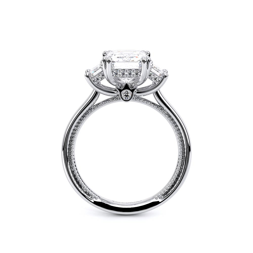 Renaissance-993EM-S-14K White Gold Emerald