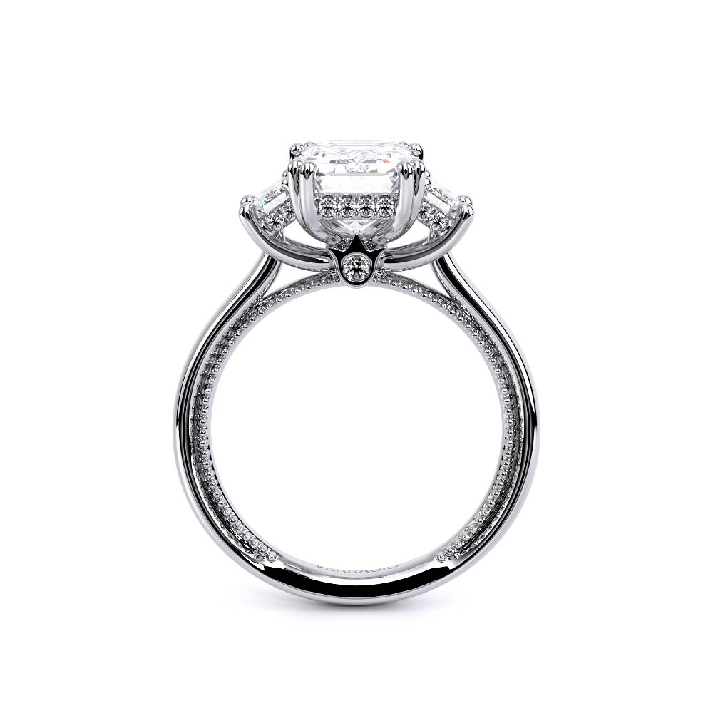 Verragio Emerald Engagement Ring