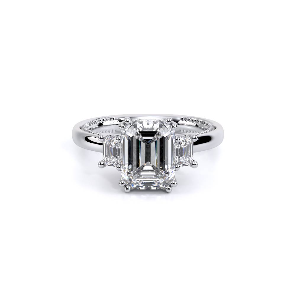 Verragio Emerald Engagement Ring