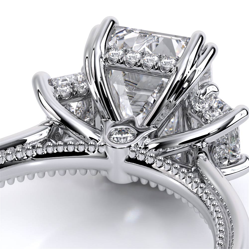 Verragio Emerald Engagement Ring