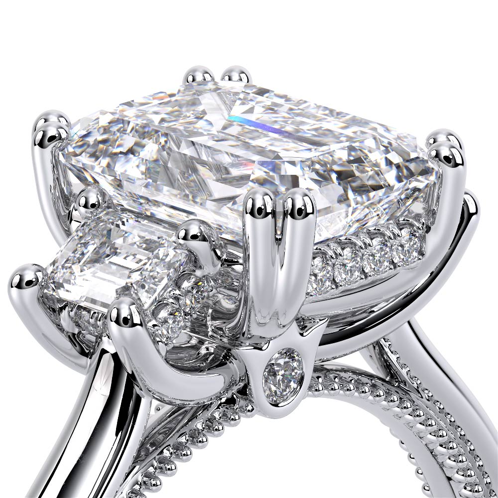 Verragio Emerald Engagement Ring