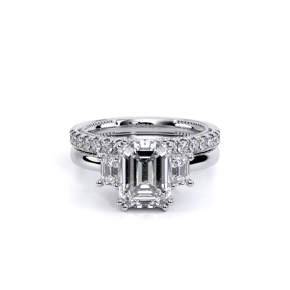 Verragio Emerald Engagement Ring