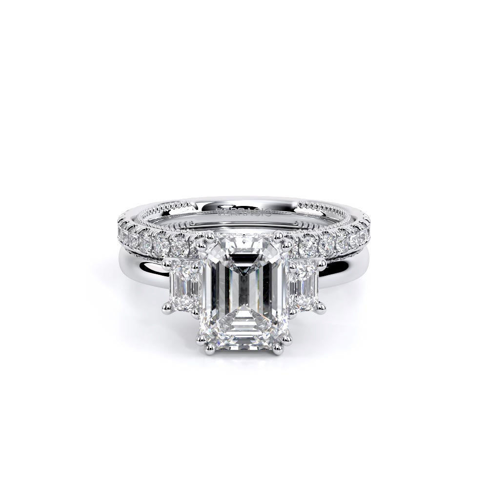 Renaissance-993EM-S-18K White Gold Emerald