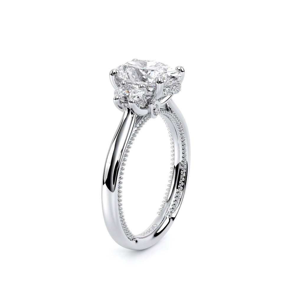 Renaissance-993OV-S-18K White Gold Oval