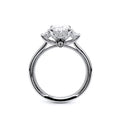 Renaissance-993OV-S-18K White Gold Oval