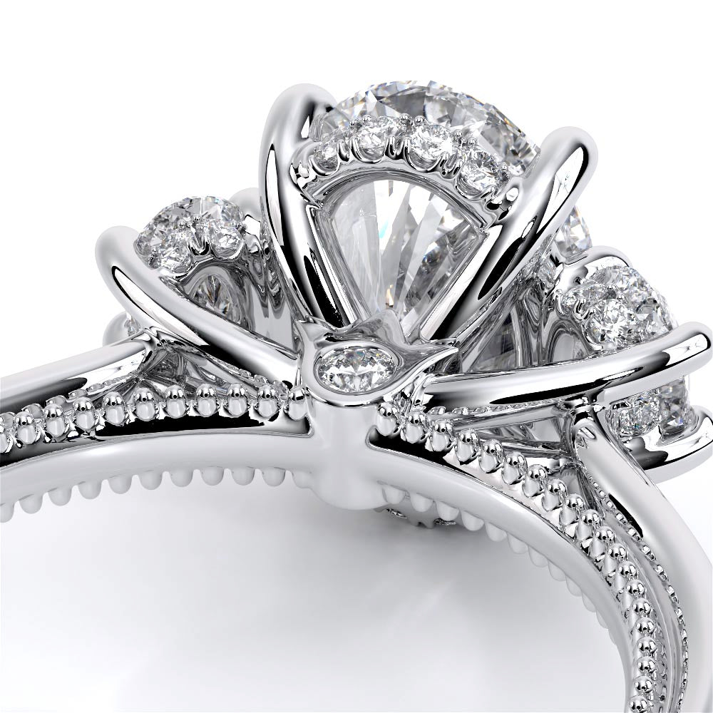 Renaissance-993OV-S-18K White Gold Oval
