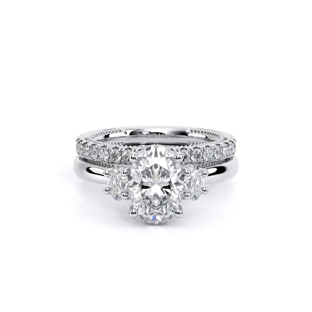Renaissance-993OV-S-18K White Gold Oval