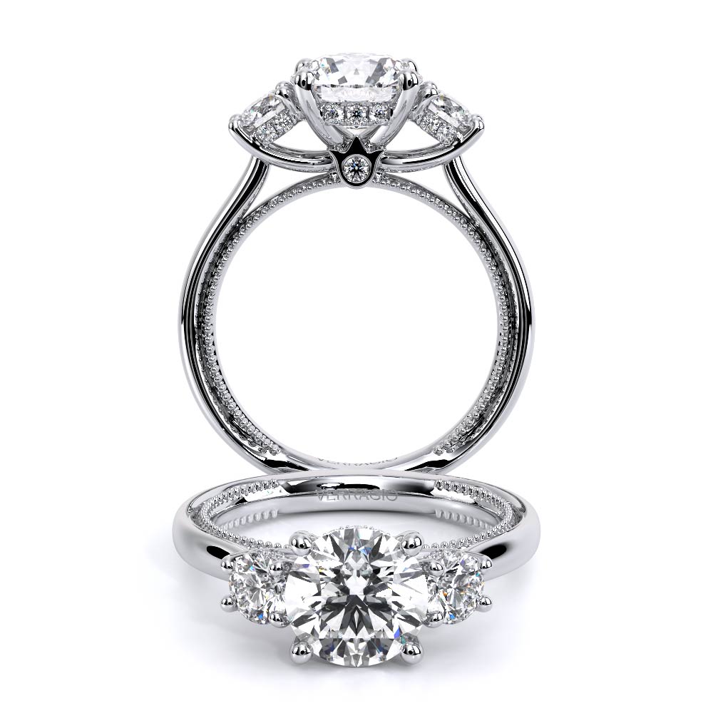 Verragio Round Engagement Ring