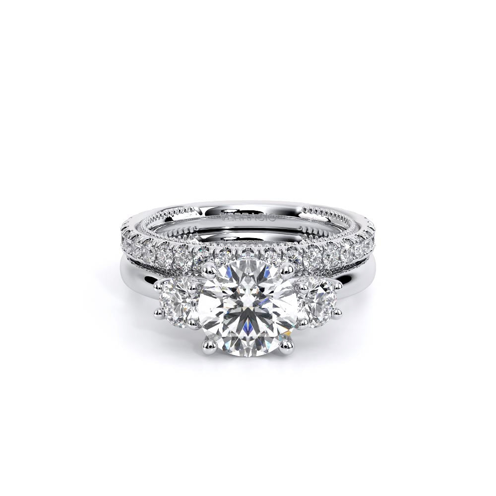 Renaissance-993R-S-14K White Gold Round