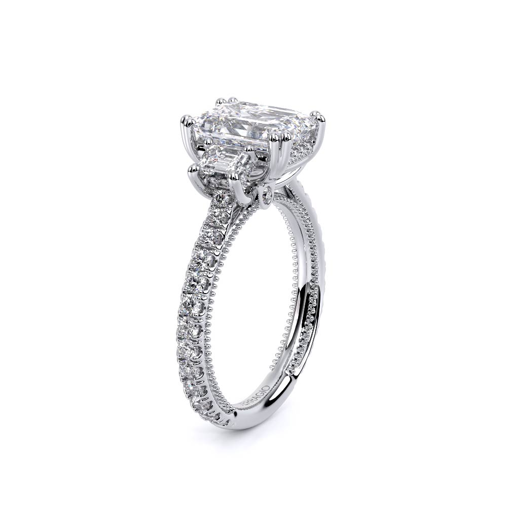 Verragio Emerald Engagement Ring