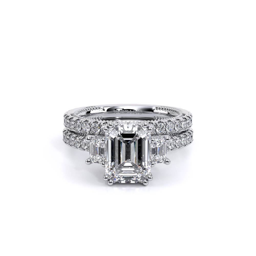 Verragio Emerald Engagement Ring