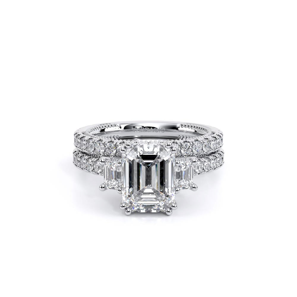 Renaissance-993EM17-18K White Gold Emerald