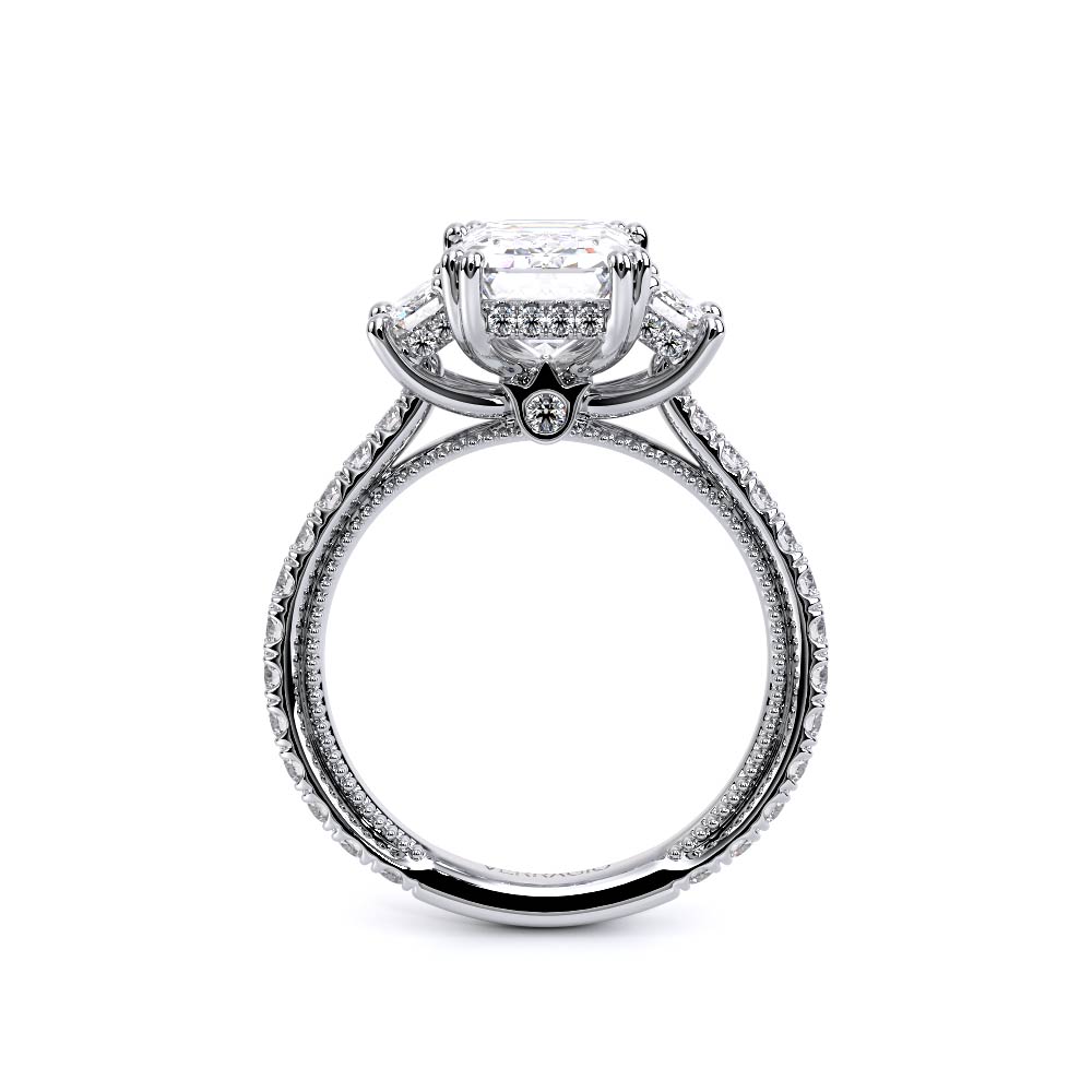 Verragio Emerald Engagement Ring