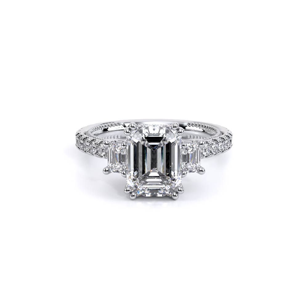 Verragio Emerald Engagement Ring