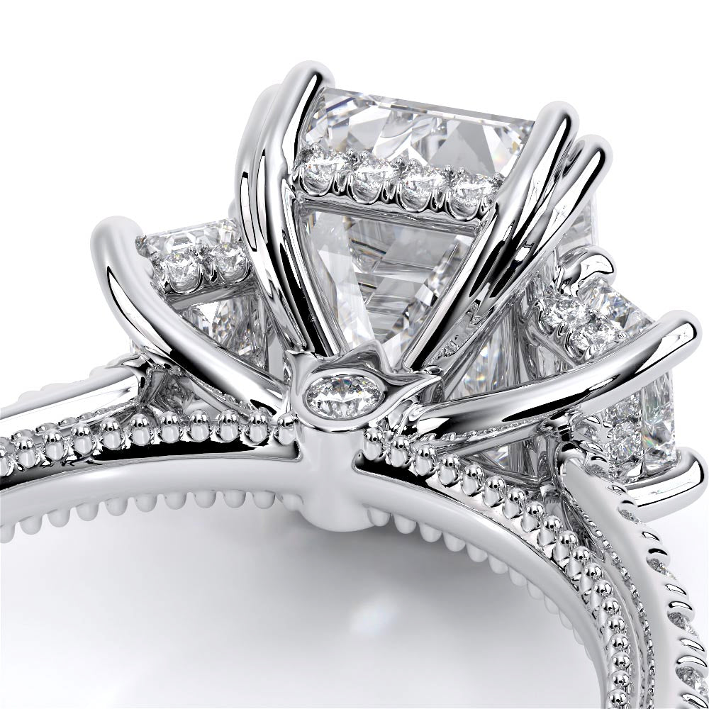 Renaissance-993EM17-18K White Gold Emerald