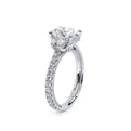Renaissance-993OV17-14K White Gold Oval