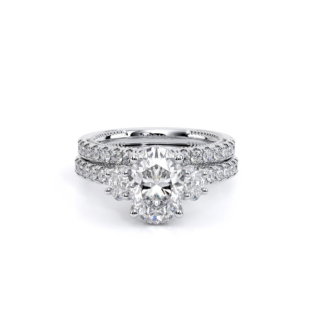 Renaissance-993OV17-14K White Gold Oval
