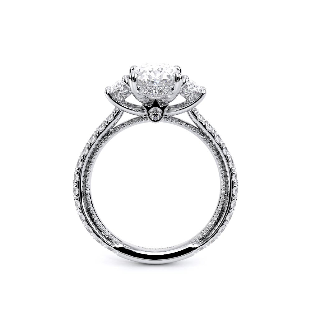 Renaissance-993OV17-18K White Gold Oval